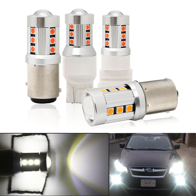 Universelle weiße LED-Auto-Bildwerfer1156 1157 3030 15SMD LED-Glühlampe Weiß gelb Canbus Kennzeichen Innenbereich Led