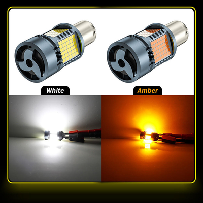 LED-Glühlampe mit Canbus 2016 120SMD T20 1156 1157 3156 3157 LED-Schaltsignal Bremsleuchten mit Lüfter-Autolampe