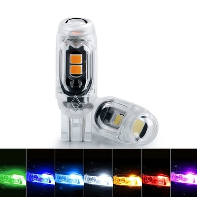360 Grad LED-Lampe Automobilfahrzeugkennzeichenlicht T10 2835 3030 5smd LED-Highlight 5W5 Nichtpolare kleine Breite Lampe