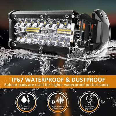 Nebel 240W 24000lm führte Lichtstrahl 7 Zoll geführte treibende Lichter wasserdichtes Off Road
