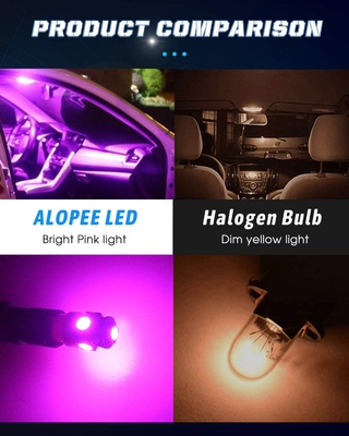194 Automobil-LED-Glühlampen 6500K zwängen T10 SMD 5050 abbricht