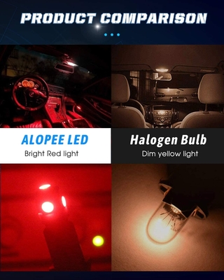 194 Automobil-LED-Glühlampen 6500K zwängen T10 SMD 5050 abbricht