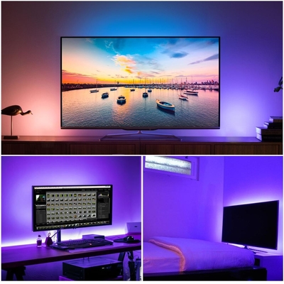 45CM 17,7“ Tageszeit-Positionslampe-flüssiges Stangen-Silikon DRL Weiß-Amber Flexibles LED