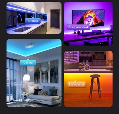 45CM 17,7“ Tageszeit-Positionslampe-flüssiges Stangen-Silikon DRL Weiß-Amber Flexibles LED